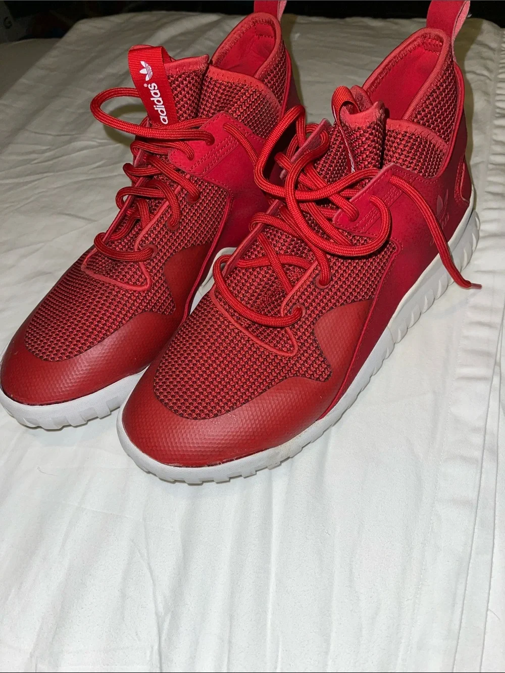 Adidas Tubular X ‘Collegiate Red Sneakers - Men’s Size 11